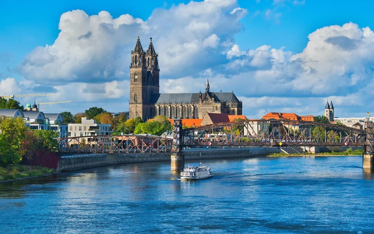 Magdeburg – Dom und Elbufer
